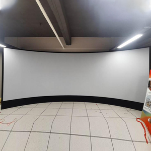 Pantalla de proyector curvada/pantalla de proyección plateada 3D/pantalla led curvada para cine en casa - Product Image 1