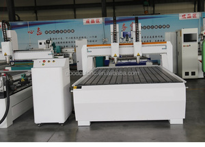 Doppio 2 Mandrini Teste Mach3 Controller Router di Cnc 1525 La Lavorazione Del Legno Macchina di Taglio - Product Image 3