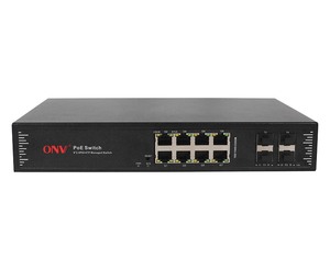 12-port 2.5G Managed PoE Switch with QOS, STP/RSTP/<strong>MSTP</strong>, ERPS, IGMP, SNMP, WEB/CLI, VLAN,Security Monitoring, Wireless Coverage - Product Image 1