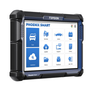 Diagnostic complet intelligent TOPDON Phoenix pour plus de 200 modèles Scanner automatique bidirectionnel Outil de programmeur de voiture de camion robuste - Product Image 6
