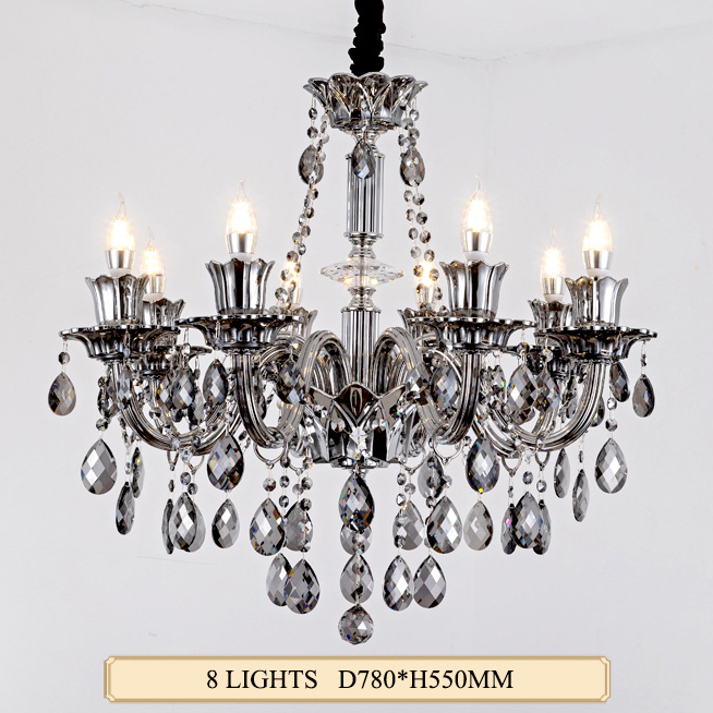 Gray-8 Lights-D78*H55cm