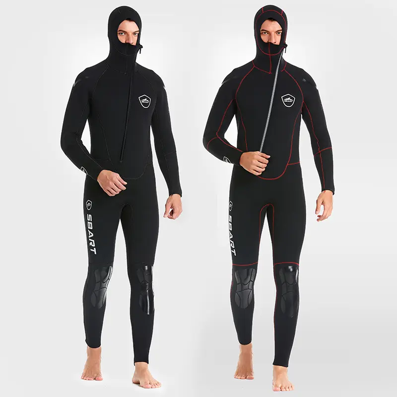 Smart-traje de neopreno para hombre, traje de buceo de 5mm, Neopreno, Surf, pesca submarina, Freediving