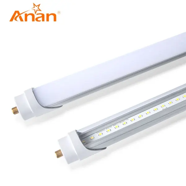 Tubo de luz Led T8 de 8 pies, tubo fluorescente de un solo Pin FA8, CA 85-265V