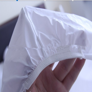 Vinil PVC fermuarlı yatak koruyucu su geçirmez PEVA yatak örtüsü 100% su geçirmez fermuarlı yastık koruyucu yastık kılıfı kapak - Product Image 3