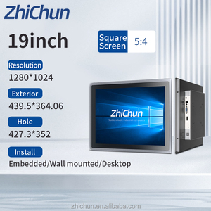 All-In-One 15/17 Inch Industrial Control Panel PC <strong>Embedded</strong> PLC Capacitive Touch Screen Stock Resistive Monitor Computer - Product Image 6