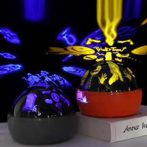 Lightshow LED döner hayaletler kabak ve daha fazla cadılar bayramı gölge projeksiyon ışığı ile cadı - Product Image 4