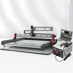 BulkMan 3D高速OXMan数控木工路由器1500x1500机床滚珠丝杠木工机械，带4轴UC300控制箱 - Product Image 1