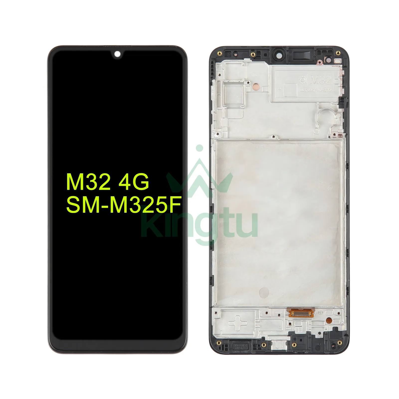 Điện Thoại Di Động LCD Para Màn Hình Cảm Ứng Ekran Đối Với Samsung Galaxy M32 4G SM-M325F Với Khung Màn Hình Thay Thế