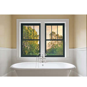 Modern Aluminium Alloy Cladding <strong>Sash</strong> <strong>Windows</strong> Grill Design Horizontal Opening Swing Roller Blind Fiberglass Bottom Lifting <strong>Window</strong> - Product Image 5
