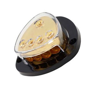 カーオーディオシステム用1/0 AWG In - 4x4 AWG出力配電ブロック (1入力4出力) - Product Image 1