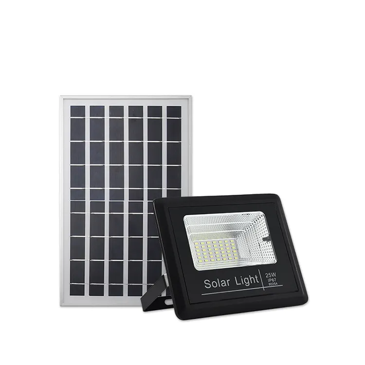 IP67 Grosir Harga Pabrik Luar Ruangan Tahan Air 40W Proyeksi Tenaga Surya Led Lampu Sorot