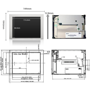 Innolux 5.7'' 640x480 <strong>LCD</strong> Panel <strong>TTL</strong> <strong>Interface</strong> G057VGE-T01 5.7 Inch Industrial <strong>LCD</strong> <strong>Display</strong>
