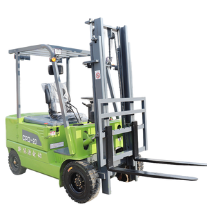 Carretilla elevadora eléctrica de 2 toneladas totalmente automática a pequeña escala, camión de descarga hidráulica con carga de cuatro ruedas para operaciones a pequeña escala - Product Image 1
