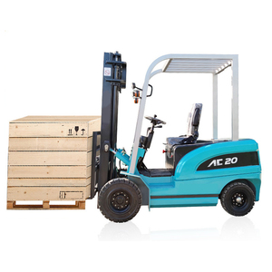 Carrello elevatore elettrico completamente automatico per il carico e lo scarico del magazzino del sito idraulico - Product Image 4