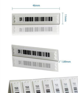 Nhãn Dán DR AM Mềm Phát Hiện Báo Động Chống Trộm Cổng An Ninh Siêu Thị Cửa Hàng Quần Áo Bán Chạy - Product Image 2