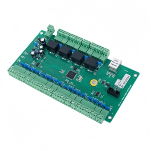 Software gratuito SDK biometrico lettore RFID Wiegand 4 porte presenza di tempo TCP/IP sistema di controllo di accesso pannello - Product Image 1