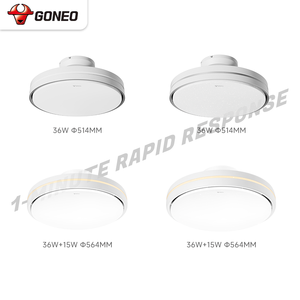 岑美佳智能遥控吊扇带灯家用调光风扇灯泡灯/吊扇灯/Led吊扇 - Product Image 1