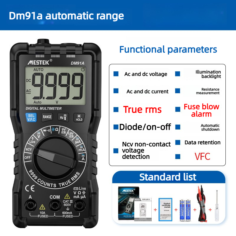 Configuración estándar DM91A