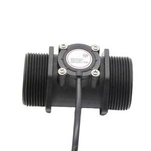 YF-DN40 water flow <strong>sensor</strong> DN40 turbine <strong>flowmeter</strong> Hall <strong>sensor</strong> large flow 2-inch industrial <strong>flowmeter</strong> - Product Image 1