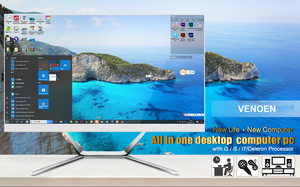10th Gen All-In-One Office Desktop <strong>Computer</strong> Core i5 9350H Barebone with Wireless <strong>Keyboard</strong> and <strong>Mouse</strong> for Industrial <strong>Use</strong> - Product Image 6
