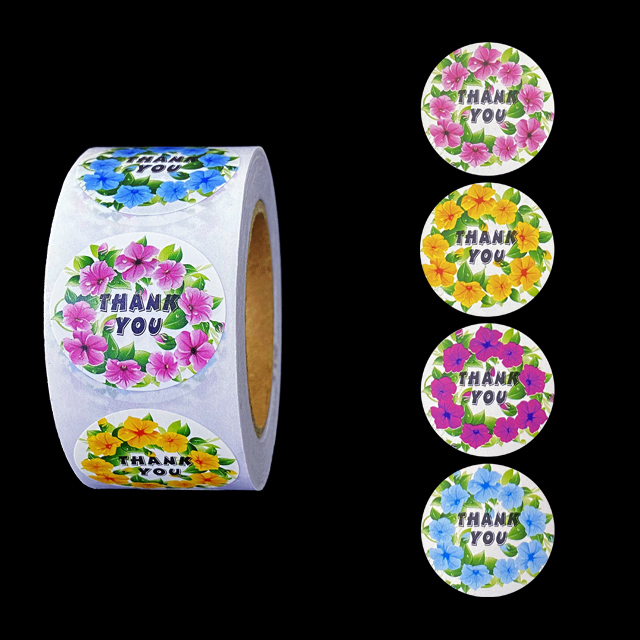 1 pouce, 500 autocollant/Roll_09