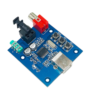USB入力同軸ファイバーHIFIサウンドカードデコーダーDACデコーダー5V電源PCM2704USBサウンドカード - Product Image 4