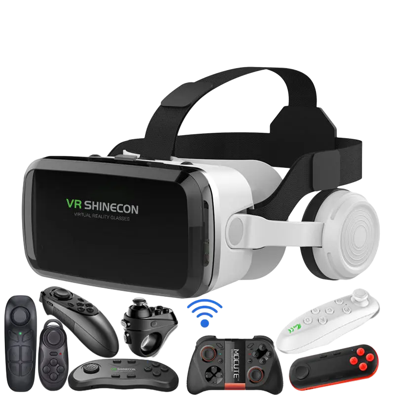 Tbz có thể điều chỉnh đầu dây đeo 3D VR Tai nghe cho điện thoại VR Kính trò chơi điều khiển thực tế ảo hộp