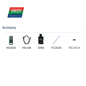 DWIN-Módulo de pantalla LCD de 4,3 pulgadas, módulos de pantalla HMI, 480x272 UART, pantalla táctil TFT LCD de bajo coste, RS232/TTL ASIC - Product Image 4