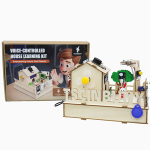 Tscinbuny in legno fai da te IoT voce Smart Home Kit di formazione stelo Kit per Arduino - Product Image 1
