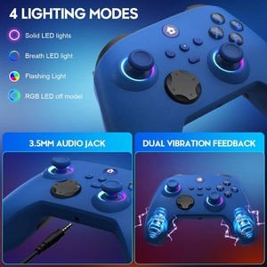 Coolrabbie 2.4G không dây BT Gamepad chơi game trực tiếp kết nối PC Joypad phím điều khiển cho Xbox loạt S/x điều khiển không dây - Product Image 5