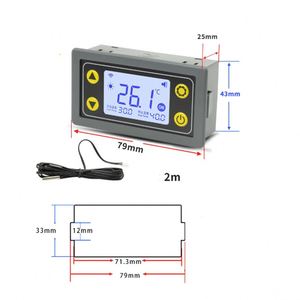 Módulo de controlador de temperatura de alta precisión con WIFI remoto, módulo de refrigeración, aplicación de calefacción, colección de temperatura