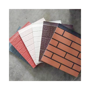 Wärmedämmung Außen dekorative Wand verkleidung platten Fassade Wand platte PU Sandwich platte 16mm Länge kunden spezifisch
