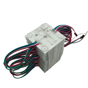 DC24V RGB方形70 * 70毫米4W 6LED全彩发光二极管区块链灯箱拉伸天花板薄膜专用发光二极管模块 - Product Image 3