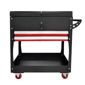 宣荣顶滑轨2抽屉工具箱滚轮重型工具柜 - Product Image 1