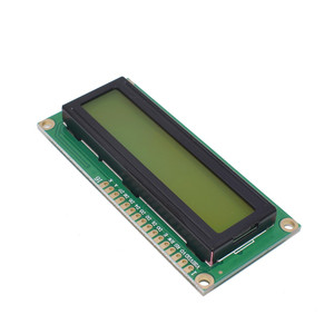 LCD1602 1602 modulo LCD blu/giallo schermo verde 16x2 caratteri Display LCD muslimex PCF8574 interfaccia IIC I2C 5V per - Product Image 2