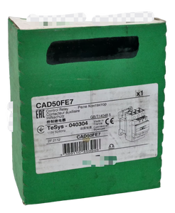 Nuovo originale pronto Stock TeSys controllo 040304 contattore ausiliario CAD50FE7 automazione industriale PAC dedicato programmazione PLC C C - Product Image 1