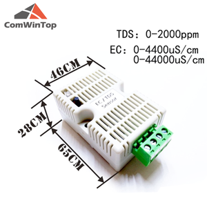Trasmettitore EC acqua sensore EC modulo sensore di conducibilità TDS 4-20ma 0-5V 0-10V uscita RS485 tensione di uscita analogica