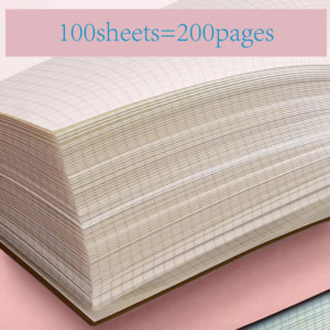 Promotional Grid A5 Journal <strong>Color</strong> Pu Leather Square Line Student Diary 80gsm Paper <strong>Note</strong> Pad Soft Cover Customized <strong>Notebook</strong> - Product Image 3