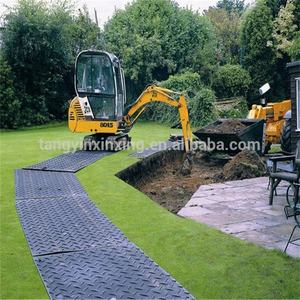 איכות גבוהה נגד החלקה כבדה מחצלות כביש 4 x8 רגל מחצלות הגנה קרקע - Product Image 2