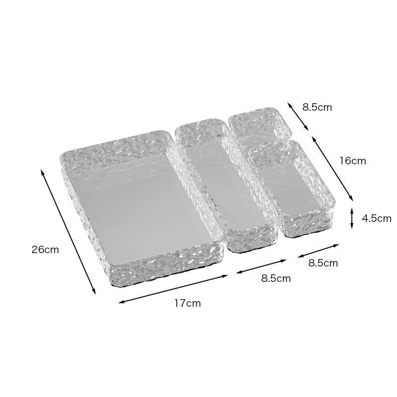 Drawer storage box, long box, 25*8.5cm