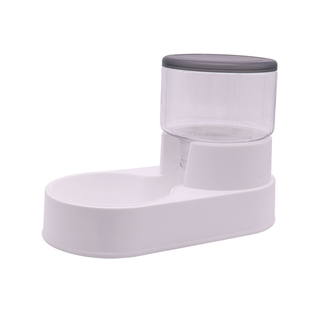 เครื่องให้อาหารสีเทา