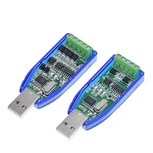 Industrial grade <strong>usb</strong> to rs485 rs232 communication module two-way half-duplex serial port line converter TVS protection - Product Image 2