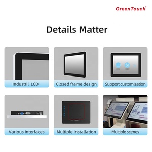 9.7-Inch Industrial Monitor with IP65 Rating <strong>Open</strong> Closed <strong>Frame</strong> VGA/DVI/HD-MI/USB Frameless <strong>LCD</strong> Touch <strong>Display</strong> for Industrial Use - Product Image 2