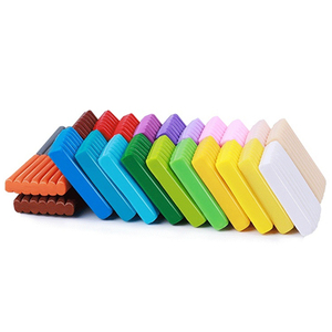 Ensemble d'argile à modeler polymère Premium 24 couleurs 500g pour la sculpture, les projets d'art bricolage et l'artisanat créatif