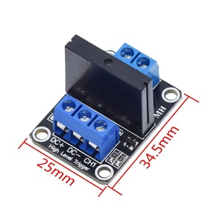 China PCBA Factory 5V Relais 1 2 4 8 Kanal Für OMRON SSR High Low Level Halbleiter relais modul 250V 2A - Product Image 5