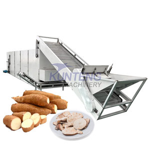 Essiccatore per manioca pesante di grande uscita essiccatore per collegamento a catena di manioca a trasportatore continuo - Product Image 1