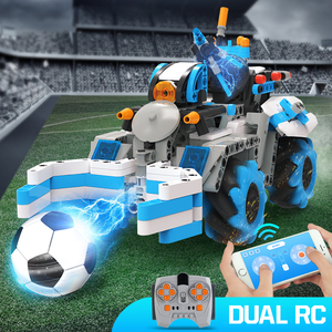 Controllo remoto robot giocattoli per bambini controllo vocale <span class=keywords><strong>a</strong></span> distanza di programmazione blocchi educativi per bambini giocattoli per la prima infanzia