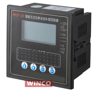 RPCF-3C Intelligent Reactive Compensation Controller Smart Power <strong>Factor</strong> Correction Device - Product Image 1