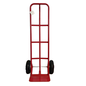 Steel Two-Wheel Hand <strong>Cart</strong> Heavy Duty <strong>Red</strong> for Easy Mobility &amp; Durability - Product Image 1