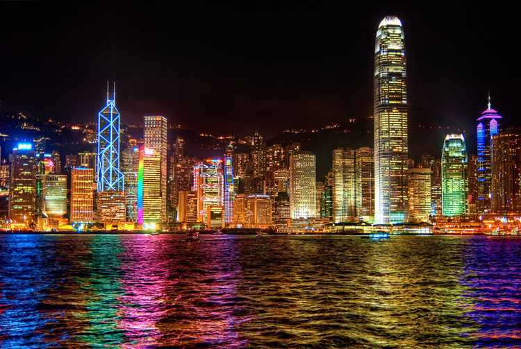 2131 hong kong night view